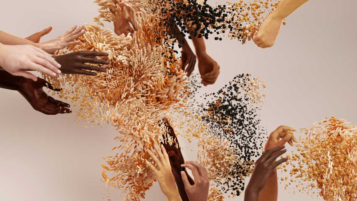 Abstract illustration representing AI-generated code without clear ownership or accountability in critical production systems.